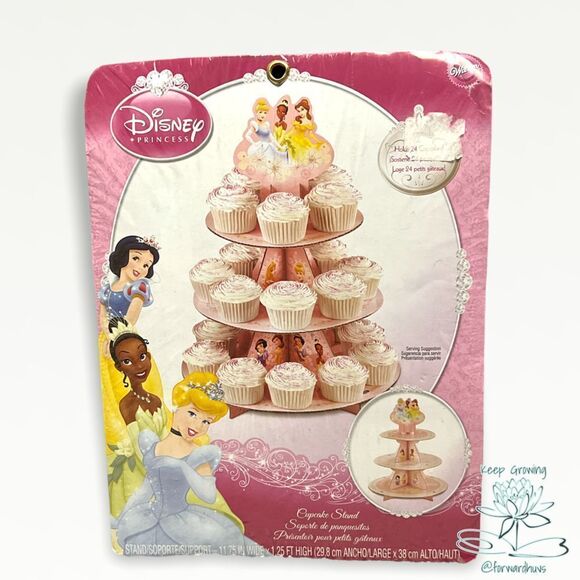 Wilton Disney Princess Cupcake Tower - New in Package (Holds 24 Cupcakes) - Picture 1 of 6